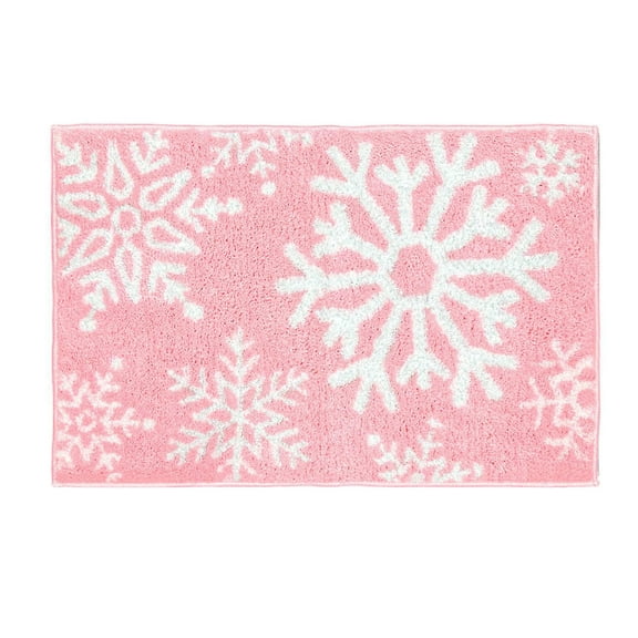 Doormat 20" X 32" Welcome Mat Washable Low Profile Front Door Mat For Indoor Outdoor Entryway Winter Xmas Holiday Front Door