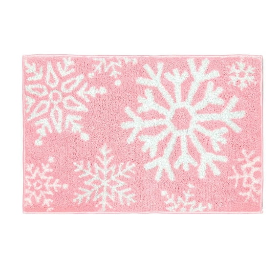 Doormat 20" X 32" Welcome Mat Washable Low Profile Front Door Mat For Indoor Outdoor Entryway Winter Xmas Holiday Front Door