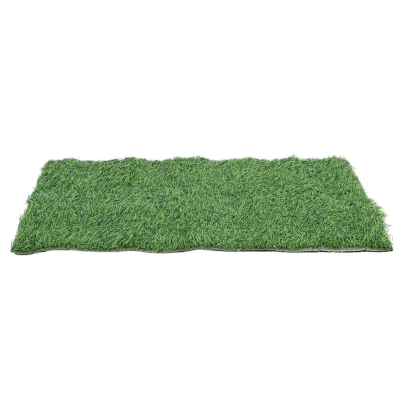 MEIBUTYUP Anti Slip Outdoor Door Rug Waterproof Fake Grass Turf Front Door Mat Green