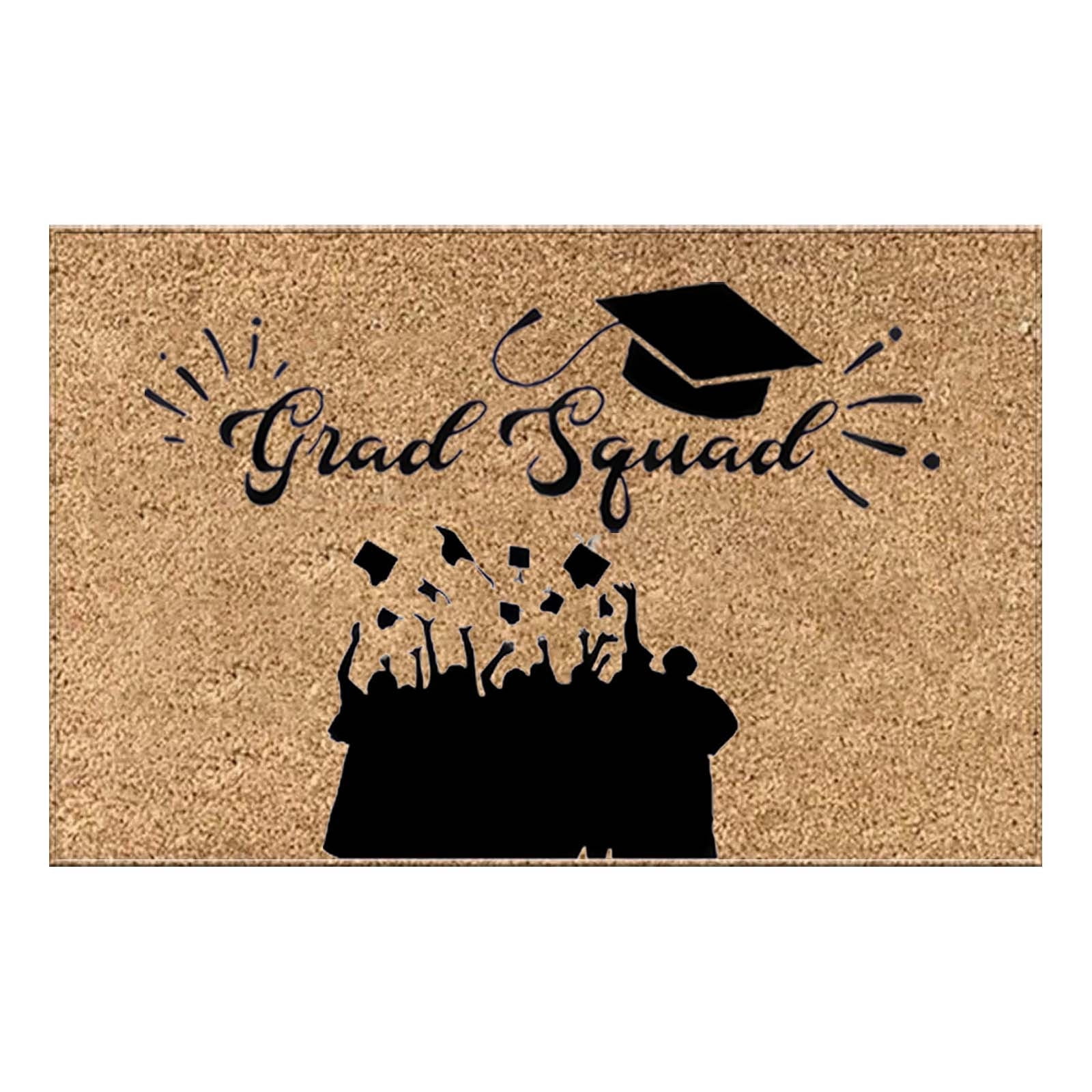 Doormat Backyard Area Rug Non Shedding Cute Rugs for