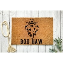 Doormat Boo Haw Halloween | Funny Doormat | Welcome Mat | Funny Door (18" x 30") #4283
