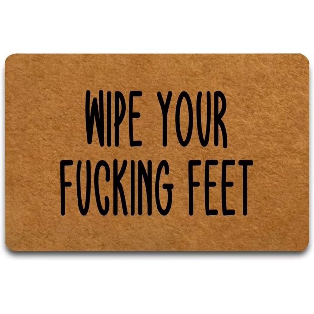 Doormat Come Back with Coffee Indoor Outdoor with Funny Rug NonSlip