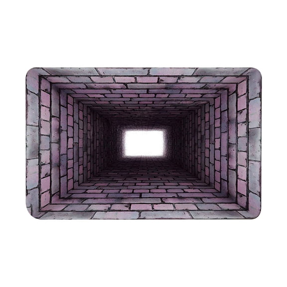 Doormat for Door Entrance,Floor Carpet Mat,Hole in The Floor Rug,Trap Optical Illusion Bottomless Non-Slip Doormat,Rug That Looks Like A Hole,Visual Illusion Rugs,3D Illusion Rug,1PC,19.6"x31.4"