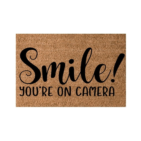 Doormat Durable Front Welcome Mat Doormat Outdoor Funny Natural Door Mat - Easy to Clean Funny Door Mats per Tape for Hardwood Floors Lightning Deals Prime 16x24IN