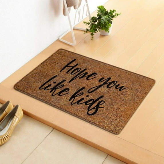 Doormat Funny Welcome Mat for Front Door, Indoor/Outdoor Non-Slip Rug, Front Door Welcome Mat for Outside Porch Entrance, Home Entryway Farmhouse Decor