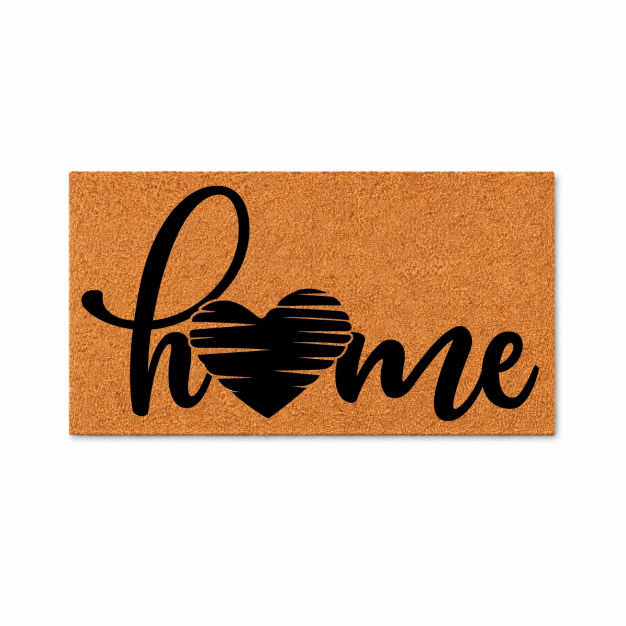 Doormat Home Heart Welcome Mat Home Decor Porch Decor First House Ou (18" x 30") #5953