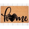 thumbnail image 1 of Doormat Home Heart Welcome Mat Home Decor Porch Decor First House Ou (36" x 72") #5953, 1 of 4
