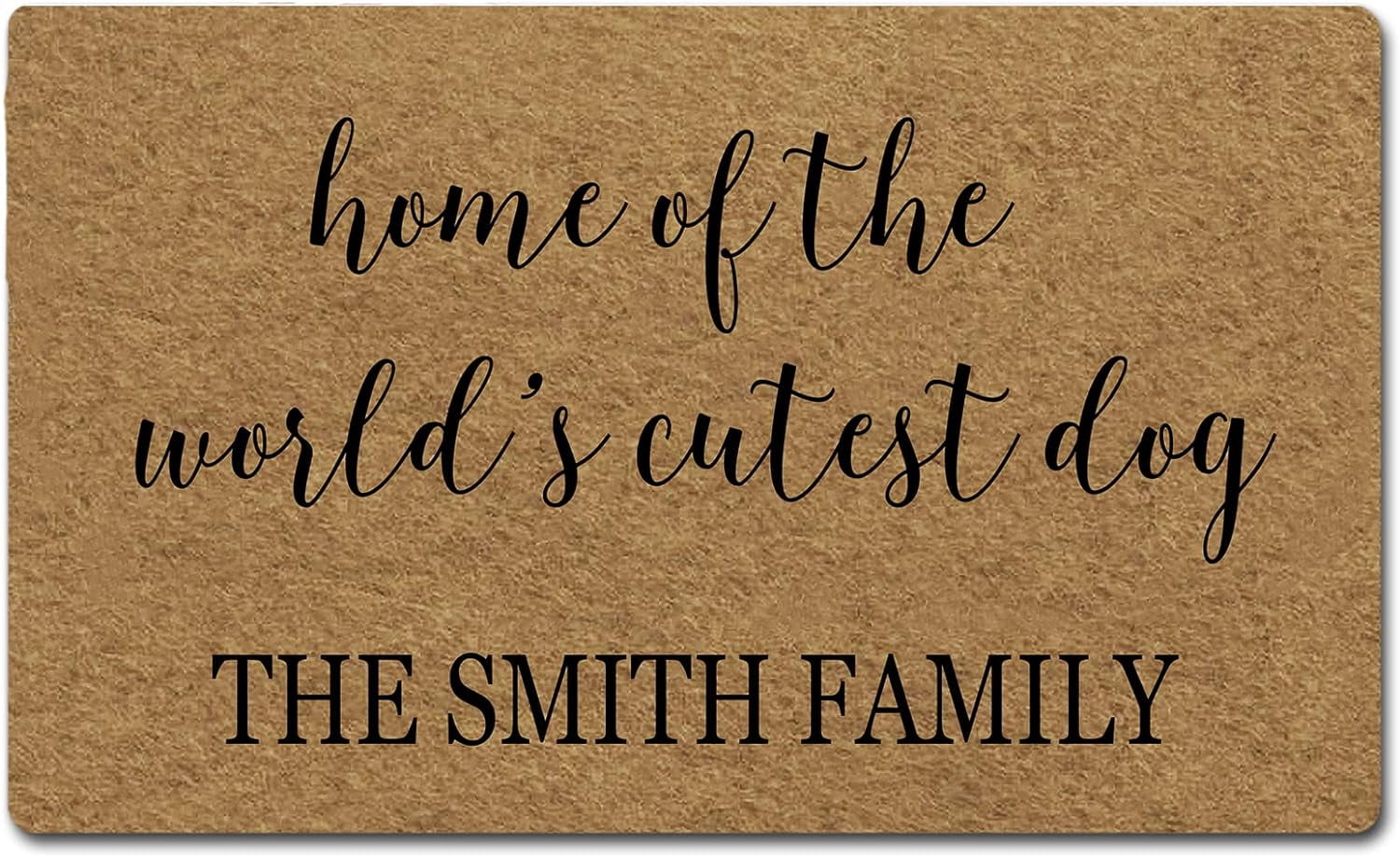 Doormat Home Of The World's Cutest Dog Door Mat Doormat Indoor Rugs