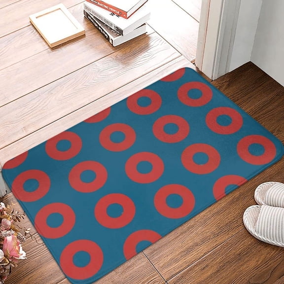 Doormat Indoor Entrance Anti-Slip Doormat Living Room Mat Phish Jon Fishman Donuts Floor Carpet Welcome Rug Bedroomative Welcome Mats Housewarming Decoration Entrance Rugs for Porch Home 16x24 inch