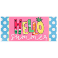 thumbnail image 1 of Doormat Insert Hello Summer, 1 of 2