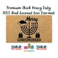 thumbnail image 1 of Doormat Merry Chrismukkah Christmas Hanukkah Funny Hanukkah Gift S (24" x 36") #3249, 1 of 4