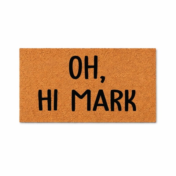 Doormat Oh, Hi Mark Vine Gifts Welcome Mat Funny Outdoor Cute Rug (18" x 30") #5932