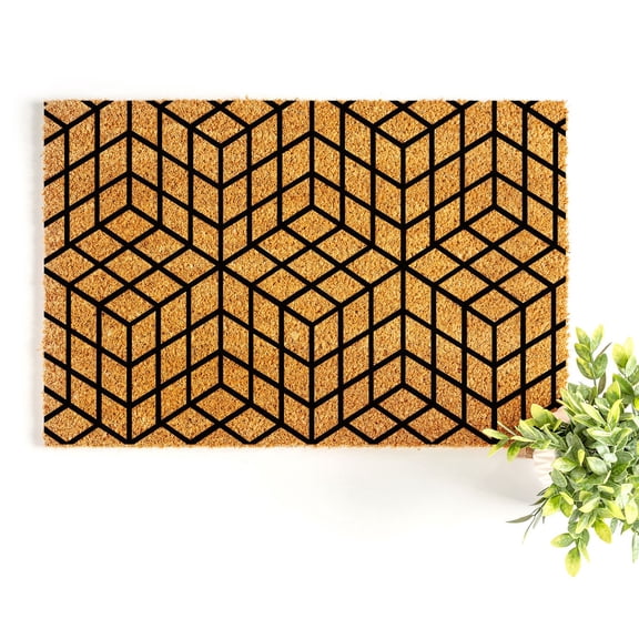 Doormat Pattern 3 Housewarming Gift First House Gift Doormat Doormats (18" x 30") #34338