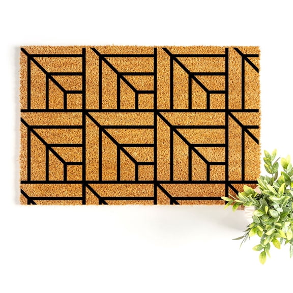 Doormat Pattern 9 Welcome Mat Outdoor Gift Coir Mat Cute Unique Gif (18" x 30") #94344
