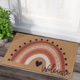 thumbnail image 1 of Doormat Rainbow Welcome Doormat Boho Rainbow Indoor Entryway Non-Slip Rug 18x30 Inch, 1 of 4