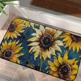 Doormat Sunflowers Front Door Mat Entrance Door Rugs NonSlip Door Mat