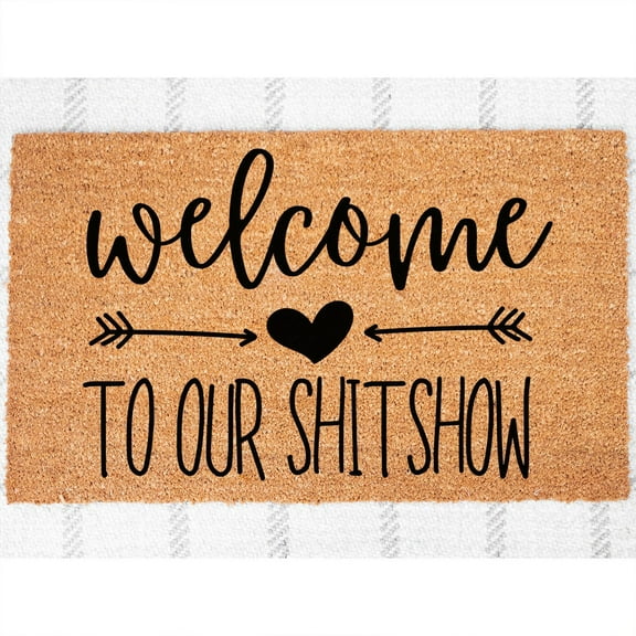 Doormat Together We Have It All Welcome Mat Homeowner Wedding Gift Mo (18" x 30") #4429