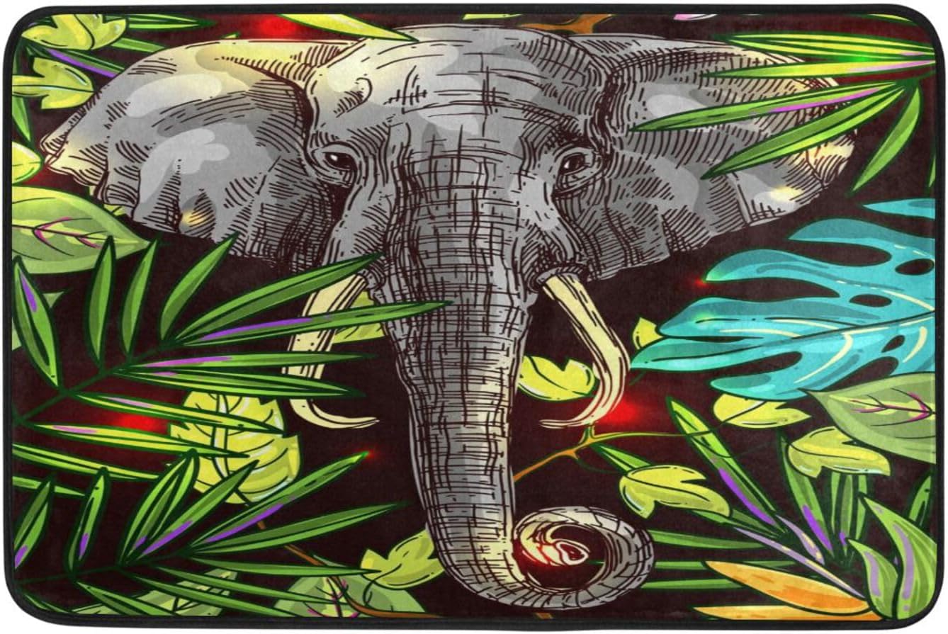 Doormat Door Mat Elephant Living Room Kitchen Floor Mat Home