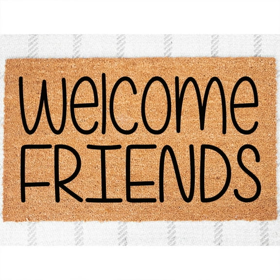 Doormat Welcome Friends 3366 Made in Florida (24" x 36") #3366