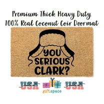 Doormat You Serious Clark Funny Christmas Griswold Christmas Vacati (18" x 30") #4233