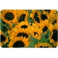 Doormats for Entrance Home Funny Sunflower Pattern, Indoor Door Mat