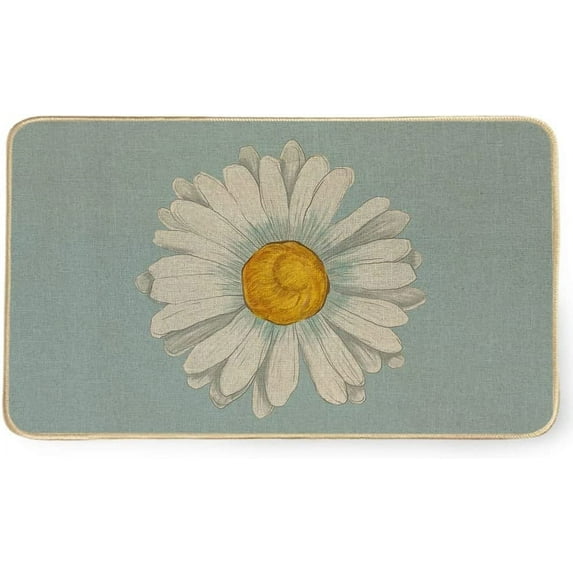 Doormats for Outdoor Entrance Home Spring Rug Flower Signs Decor Welcome Doormat Backed Non-Slip Entryway Door Mat for Indoor Entrance Floor Funny Doormat Non-Slip Washable Mat Cute Rugs 18x30Inch