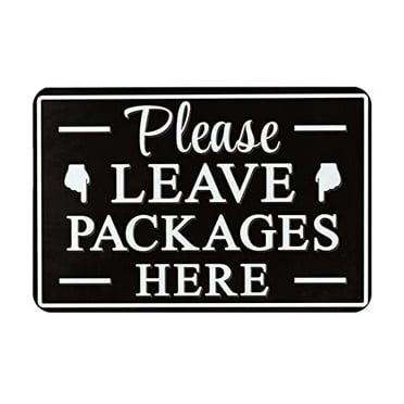 Doormats Outdoor Funny Please Leave Packages Here Resist Dirt Doormat Entrance Rug Inside Floor Mats for Home Bedroom Kitchen Front Porch Welcome Mats Doormat Mat for Porch Home 16x24 inch
