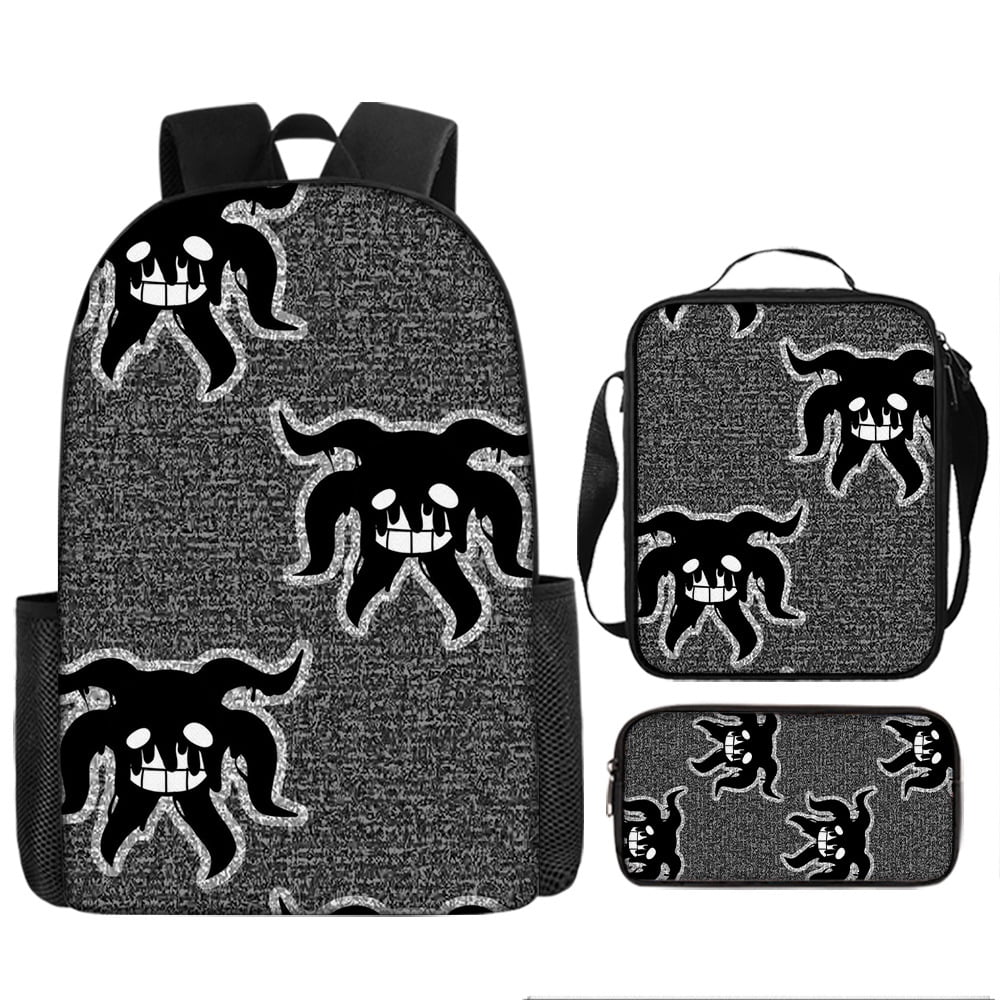 Doors Roblox Figure Teen Schoolbag, Schoolboy Cartoon Backpack ...