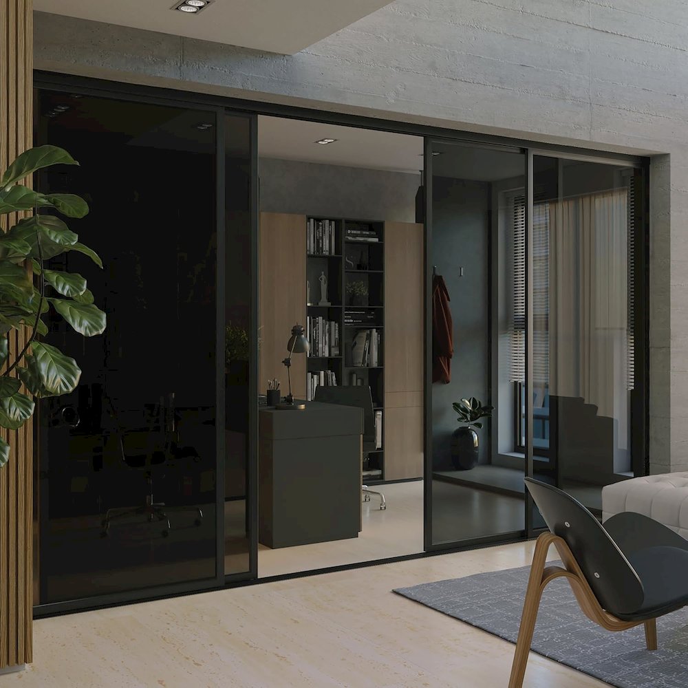 Stunning Panels Glass Room Dividers image