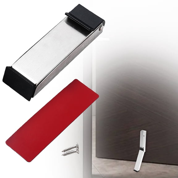 Doorstop,Door Stopper No Drilling Door Stoppers Kick Down Door Stop For Bottom Of Door Door Holder To Keep Door Open Door Noise Stopper
