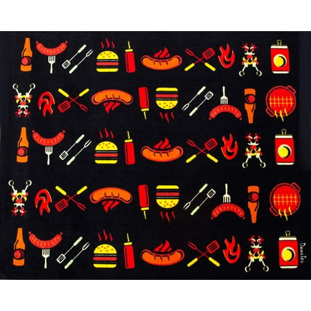Doortex® Cook Design Fire Retardant BBQ Mat - 39" x 48"