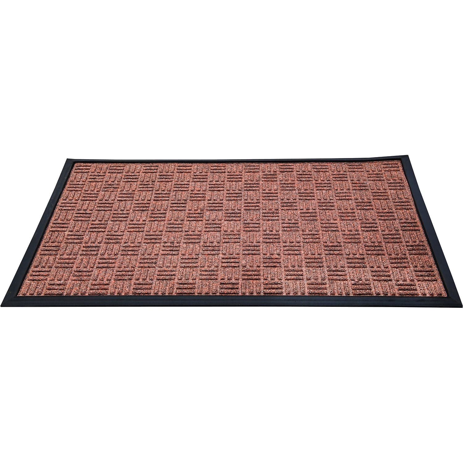 EcoGuard 48'' x 32'' Brown Heavy Duty Outdoor Rubber Mat