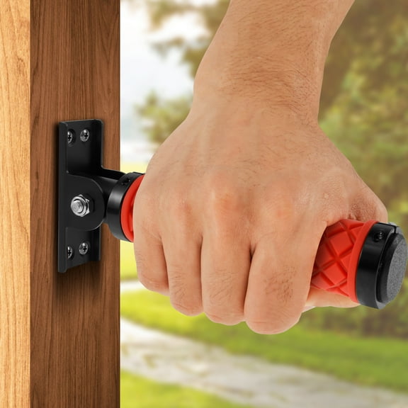 Doorway Flip Assist Handle Nonslip Door Assistant Support Grip Handle Multifunctional Flip Up Grab Bar Supports Up to 350 Pounds for Elderly Disabled People with Limited Mobility