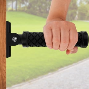 1PC Doorway Flip Assist Handle Nonslip Door Assistant Support Grip Handle Multifunctional Flip Up Grab Bar Supports Up to 350 Pounds for Elderly Disabled People with Limited Mobility