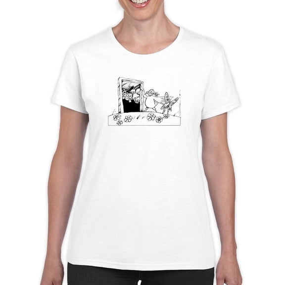 Doorway Into Peace T-Shirt Women -Wilfred Hildonen Designs, Female 4X-Large