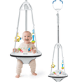thumbnail image 1 of Slevoo Baby Jumper, Baby Doorway Jumper Bouncer with Bumper & Play Tray, 1 of 8
