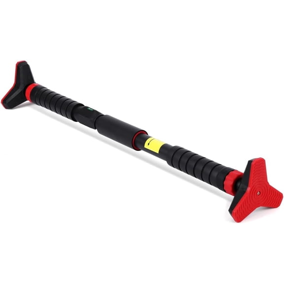 Doorway Pull Up Bar with Level Indicator - Heavy Duty Chin Up Bar for Home Fitness - Supports up to 440 lbs - Non Slip Grip Strength Training Equipment