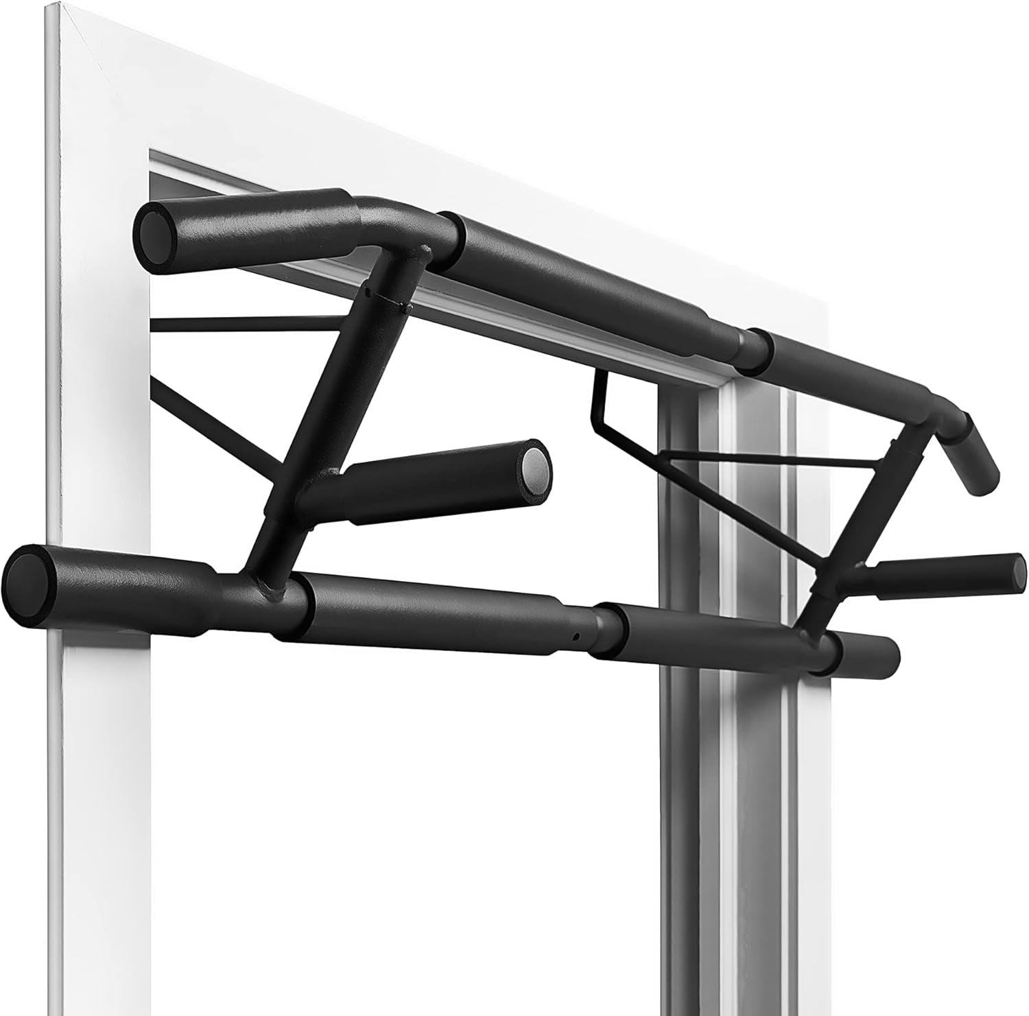 Doorway Pull Up Bar, Portable Multi Grip Chin Up Bar for