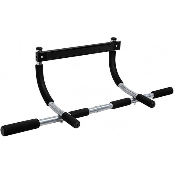 Upgrade Pull Up Bar for Doorway - Max Capacity 330 lbs, Portable Upper Body Workout Bar for Strength Training
