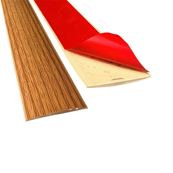 Doorway Seam Edge Glue-Free Self-Adhesive Wood Floor Flat Buckle Strip Pvc Durable Divider Decoration