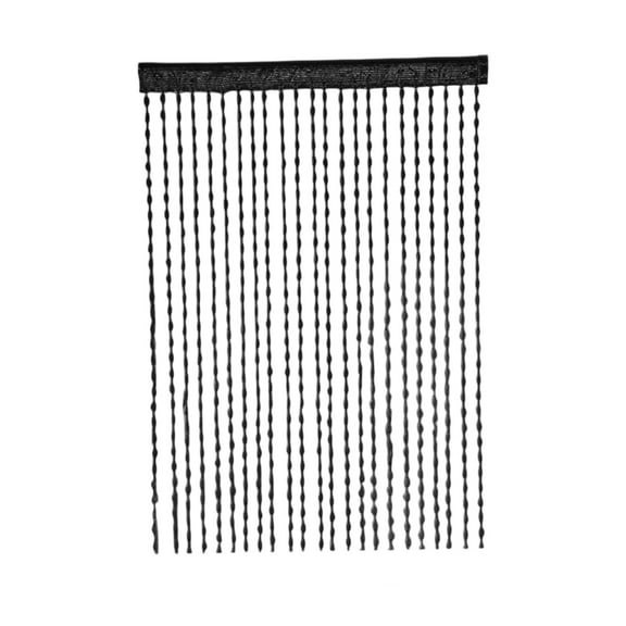 Doorway String Curtain Panel with Twisted Strand Design for Room Divider Partition Window Decor Hanging Panel