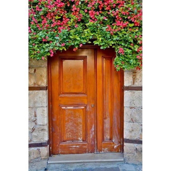 Doorway in Antalya Turkey Poster Print by Darrell Gulin - 17 x 26 in.
