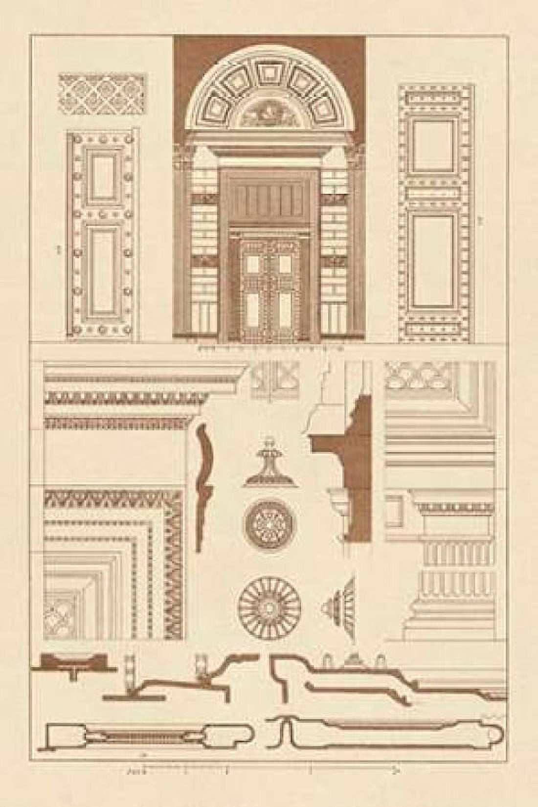 Doorway of the Pantheon at Rome Canvas Art - J Buhlmann (24 x 36)