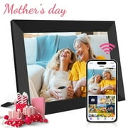 Doosl 10.1 inch Digital Picture Frame, 32GB IPS Smart Digital Photo Frame with Wifi, Share Pictures Videos via IOS Android App Email from Anywhere, Auto-Rotate