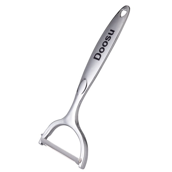Doosu Stainless Steel Vegetable Peeler - Sharp Blade, Ergonomic Handle, Compact Design