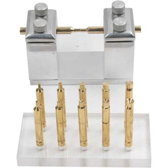 Dop Jig Transfer, 10 PCS Brass Dop Stick (2,3,4,5, 6, 7, 8,9,10,11 & 12 mm)