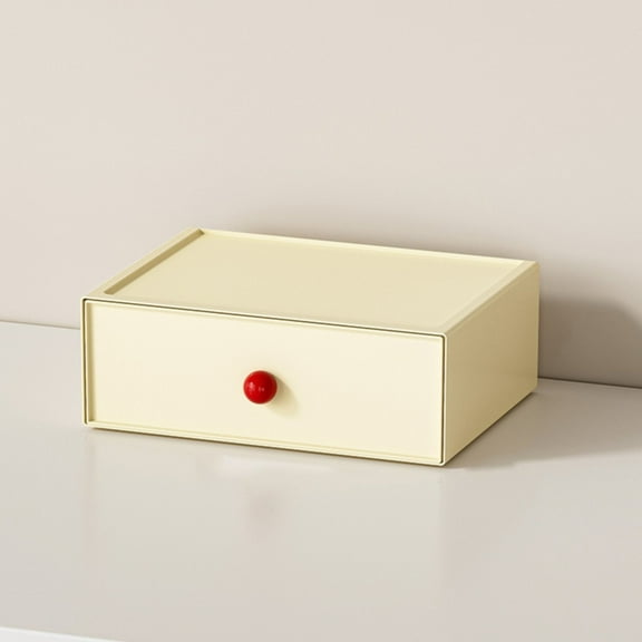 Dopamine Combination Drawer Box 1 Drawer Cream Yellow + Red