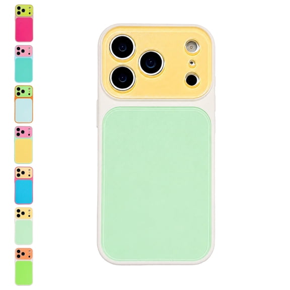 Dopamine Phone Case, Summer Vibe Dopamine Contrast Color Phone Case for iPhone 17/16/15/14 Pro Max