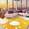 thumbnail image 1 of Dopamine Style Living Room Rug, Large Area Non Slip Floor Carpet, Stain Resistant Easy Clean Sofa Coffee Table Mat, Anti Slip Bedroom Bedside Area Rug for Home Decor, 1 of 5
