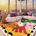 thumbnail image 1 of Dopamine Style Living Room Rug, Large Area Non Slip Floor Carpet, Stain Resistant Easy Clean Sofa Coffee Table Mat, Anti Slip Bedroom Bedside Area Rug for Home Decor, 1 of 5